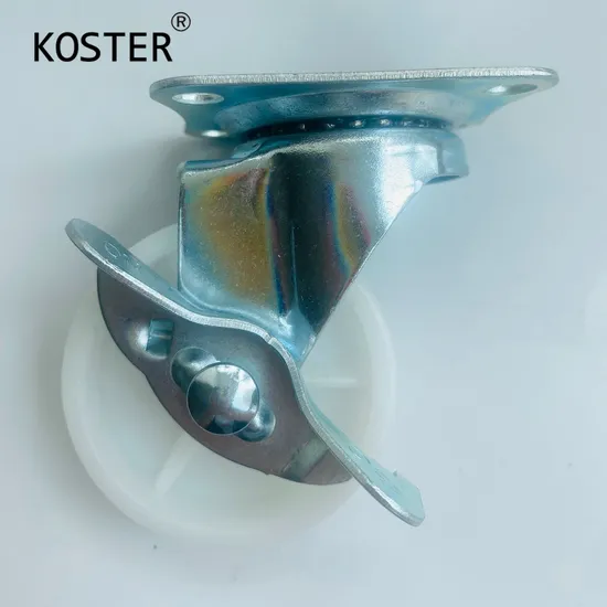 Light Duty Type Industrial Usage Galvanized Plate Threaded Stem Caster