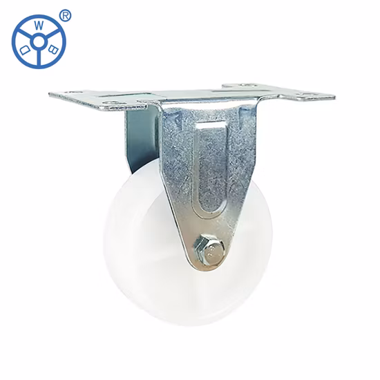 Light Duty Small White Industrial Plastic 2 Inch Castor Wheels