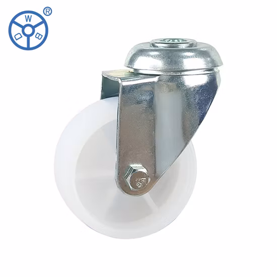 Light Duty Small White Industrial Plastic 2 Inch Castor Wheels
